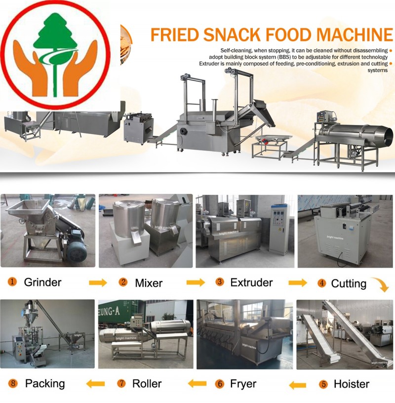 frying snack line